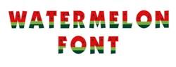 Watermelon Font