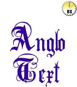 Anglo Text Anglo Text Alphabet Embrilliance by Fireside Threads on ...