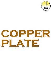 Copper Plate Embrilliance