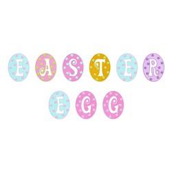 Easter Egg Alphabet