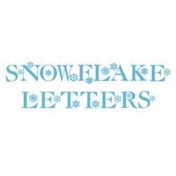 Snowflake Alphabet