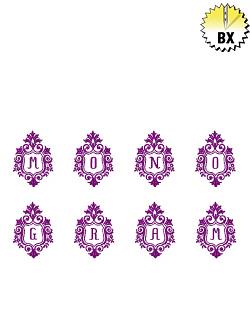 Monograms 55 Embrilliance by Gosia Embroidery on EmbroideryDesigns.com ...
