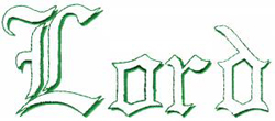 Lord by Grand Slam Designs on EmbroideryDesigns.com | EmbroideryDesigns.com