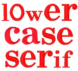 Lower Case ABC