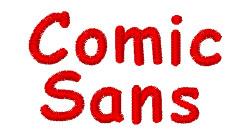 Comic Sans