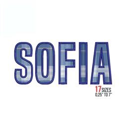 Sofia Applique Font