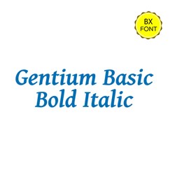 Gentium Basic Embrilliance