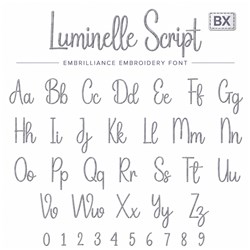 Luminelle Script Embrilliance