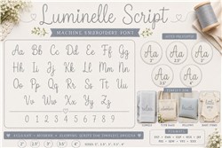 Satin Stripes Script Collection