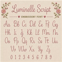 Satin Stripes Script Design