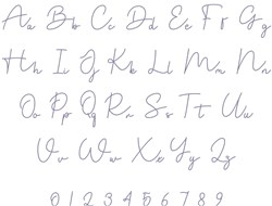 Sky Wave Script Embrilliance