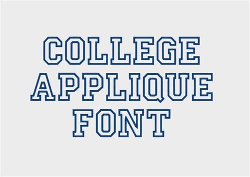 College applique