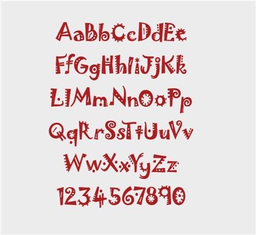 Pds jokerman Embroidery Font - Playful Decorative Letters - PES, DST & 6 formats