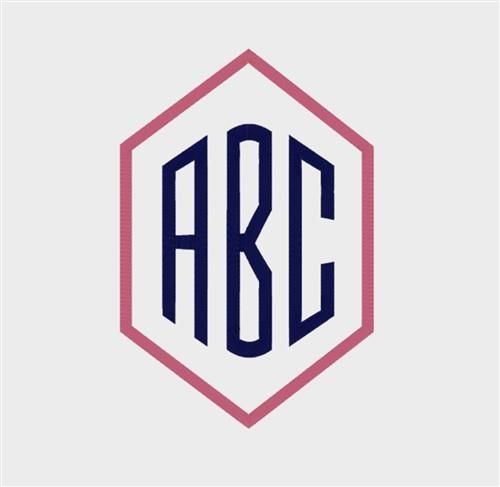 Diamond monogram