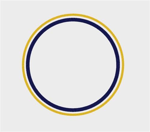 Double circle monogram