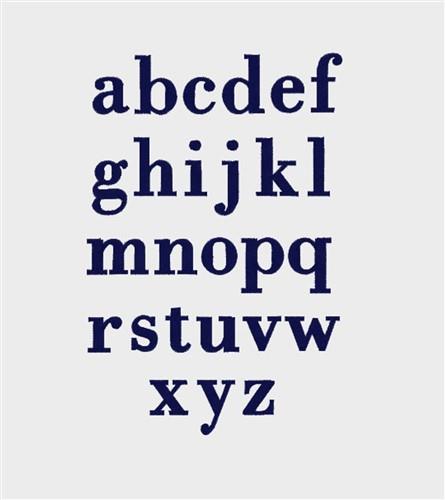Tractor single letter monogram