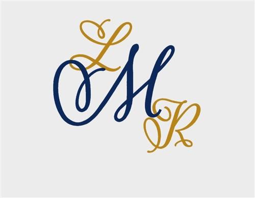 Vine monogram