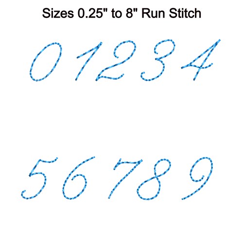 Blue Bird Triple Run Font