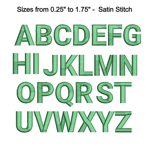Classic Block Font