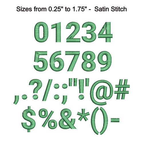 Classic Block Font