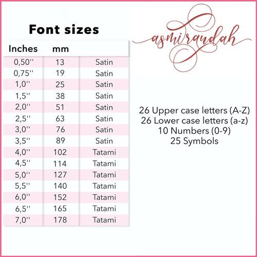 Asmirandah Font