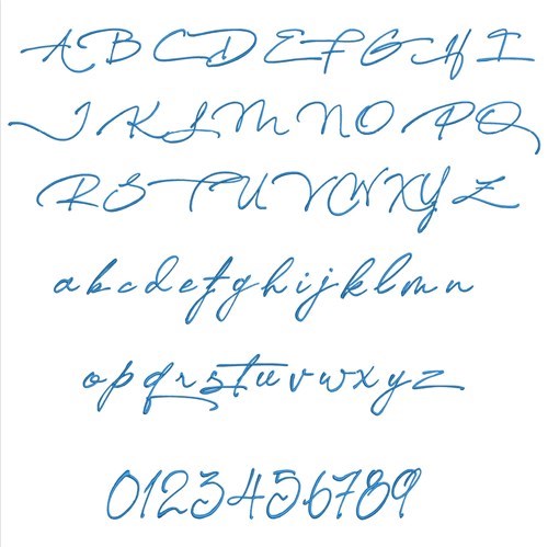 Autograph Script Embrilliance Font