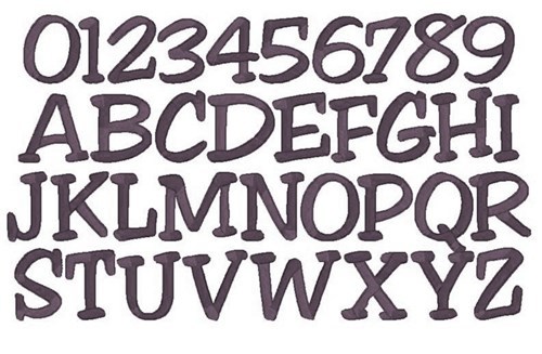 Block Party Embrilliance Font