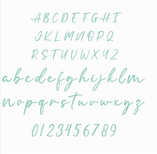 Memory Lane Embrilliance Font