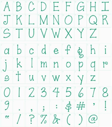 Mocking Bird Embrilliance Font