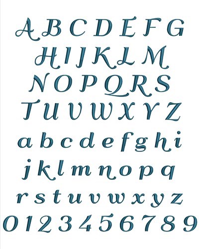 Stockton Royal Embrilliance Font