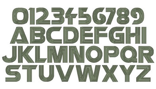 Space Wars Embrilliance Font