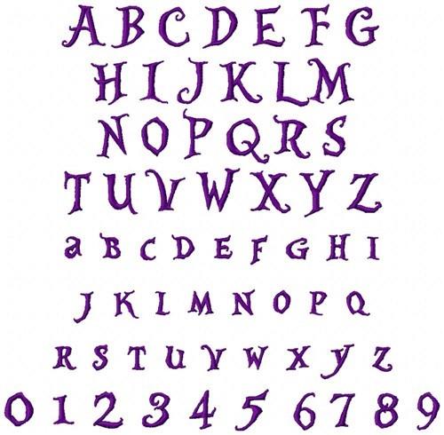 Alice In Wonderland Font Embrilliance