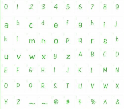 Garage Band Font Embrilliance