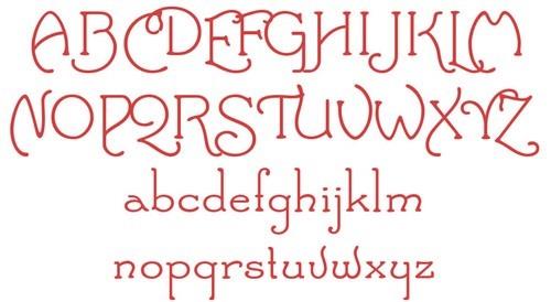 Christmas Carols Font Embrilliance