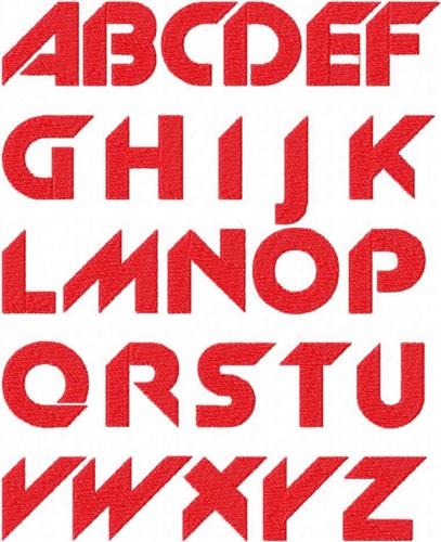 Angle Font