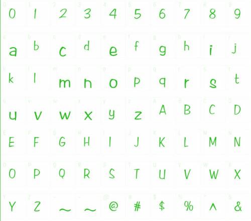 Garage Band Font