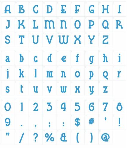 Thames River Font