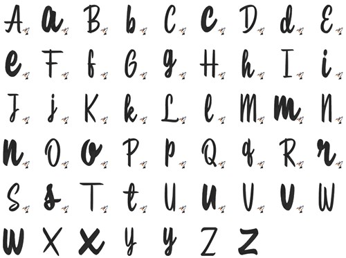 Frontier Script Font
