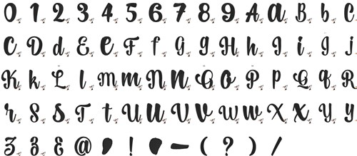 Villanova Script Font