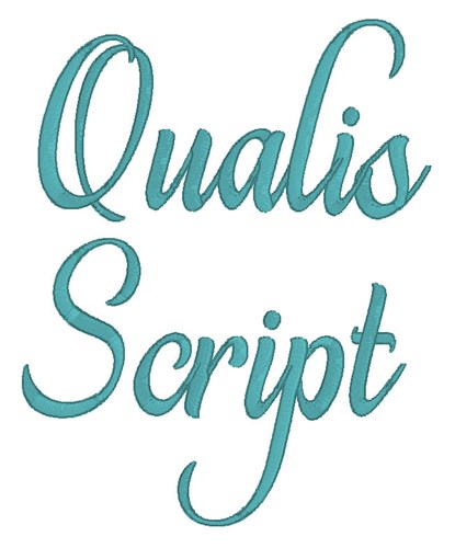 Qualis Script Font