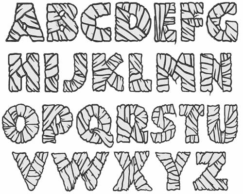 Mummy Font Mummy Font