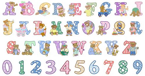 Teddy Alphabet