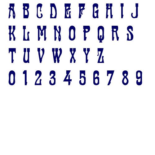 Texas Rangers Font - Free Fonts