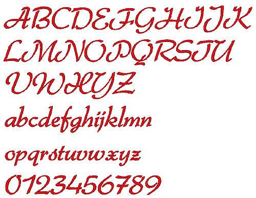 Gabrielle Cursive Embrilliance Gabrielle Cursive Embrilliance
