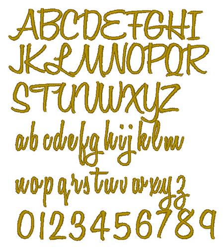 Honey Script Embrilliance Honey Script Embrilliance