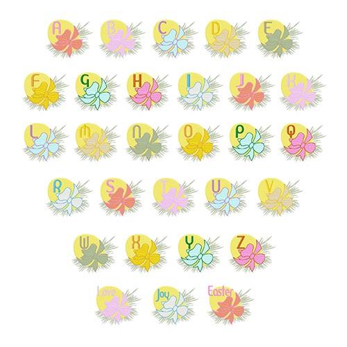 Fancy Eggs Alphabet Fancy Eggs Alphabet