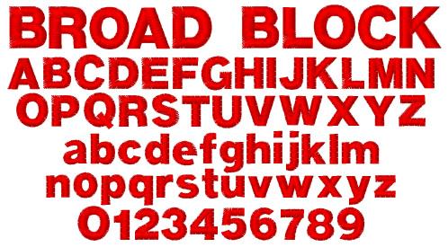 Broad Block Broad Block