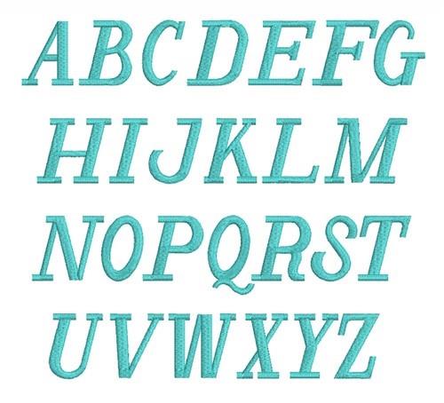 ItalianScript - 12 Sizes Included Embrilliance