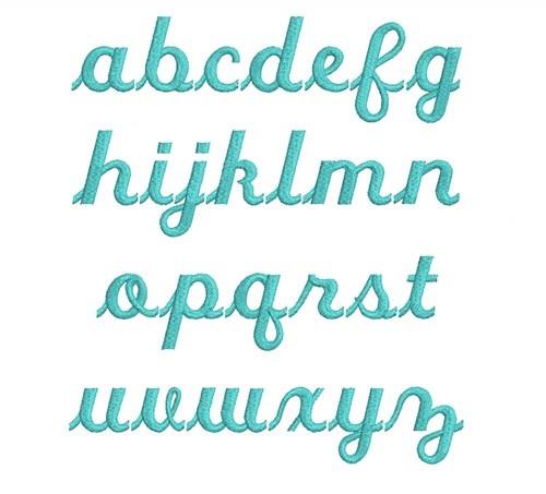 ItalianScript - 12 Sizes Included Embrilliance