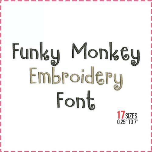 Funky Monkey Font Funky Monkey Font
